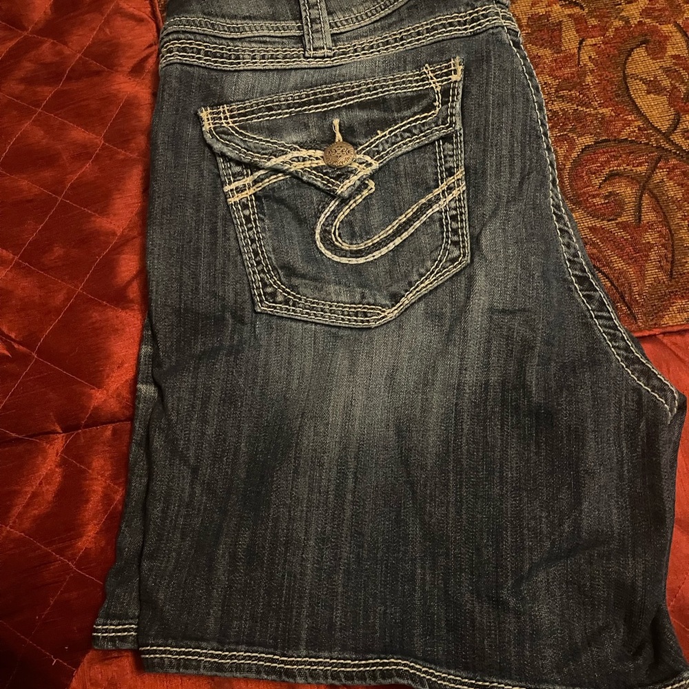 Silver Ladies  shorts Size 20 good condition - Picture 2 of 7